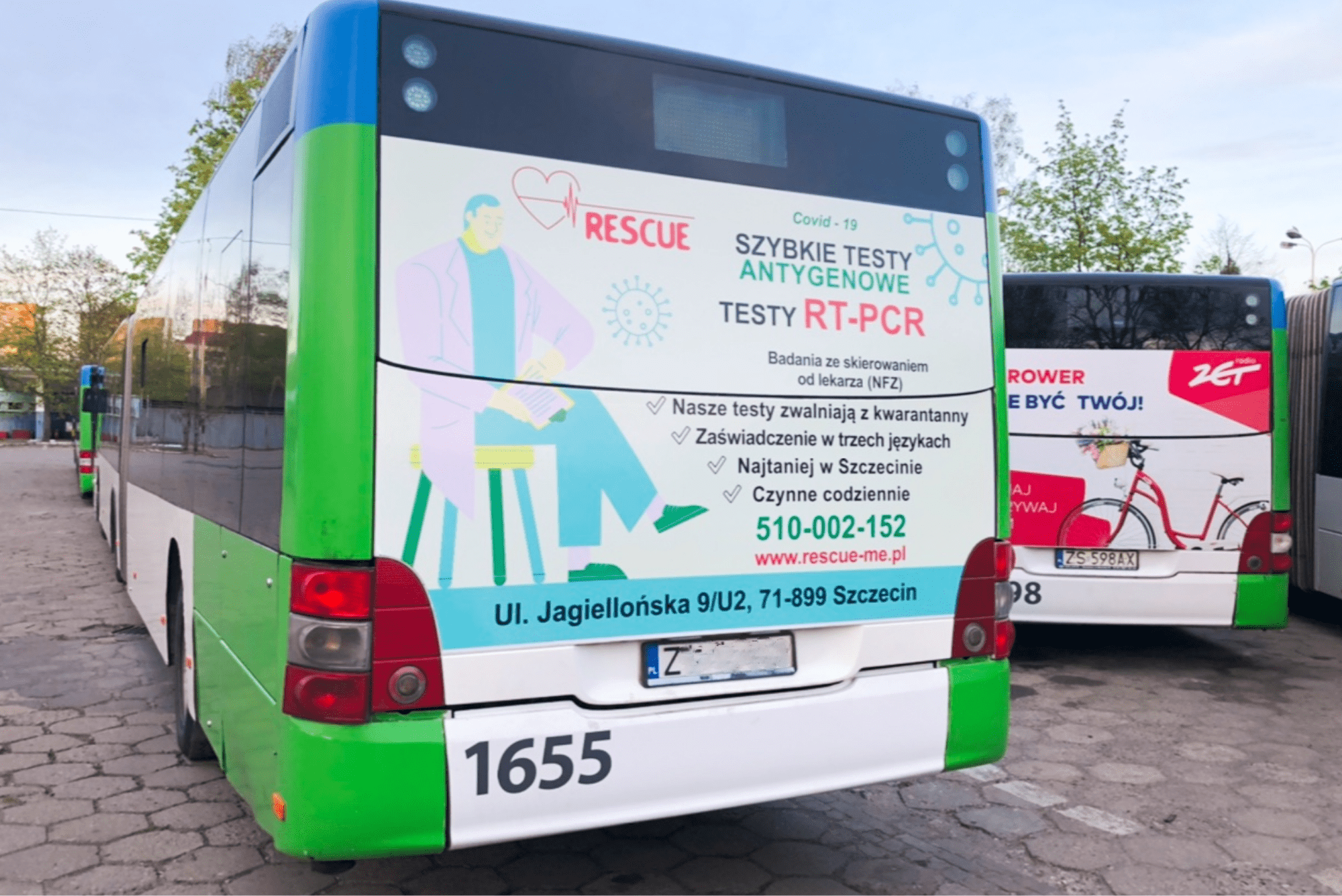 reklama na autobusach Bydgoszcz