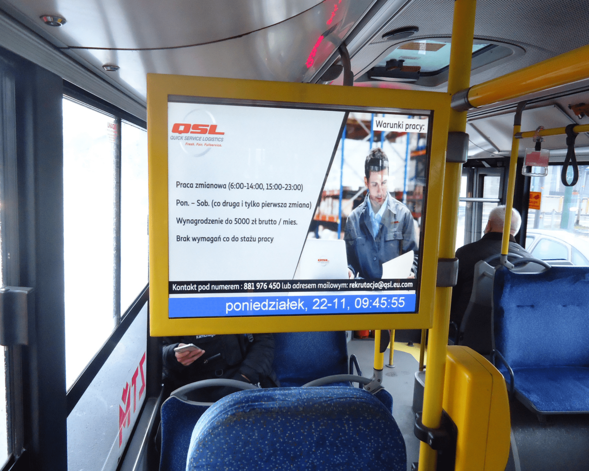 Reklama w autobusach Katowice