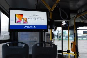 Reklama w autobusach Kraków