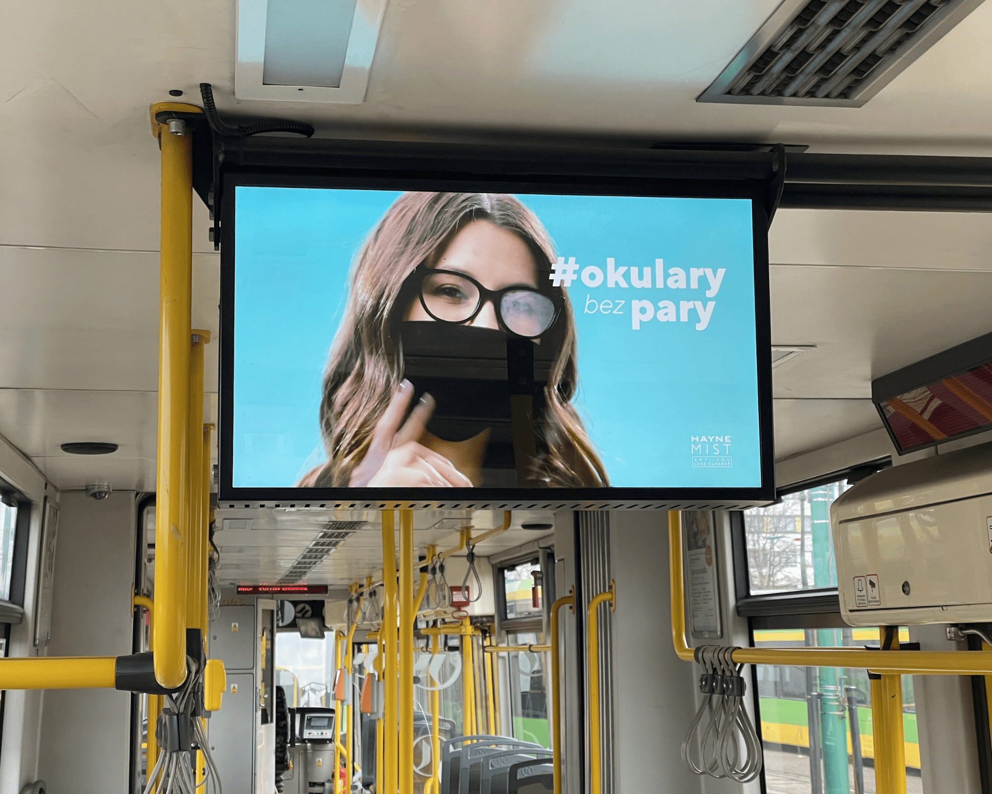 Reklama w tramwajach Warszawa
