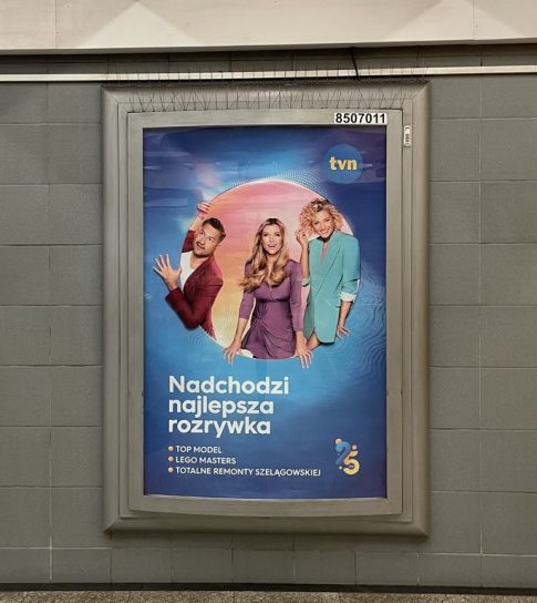 reklama metro Warszawa