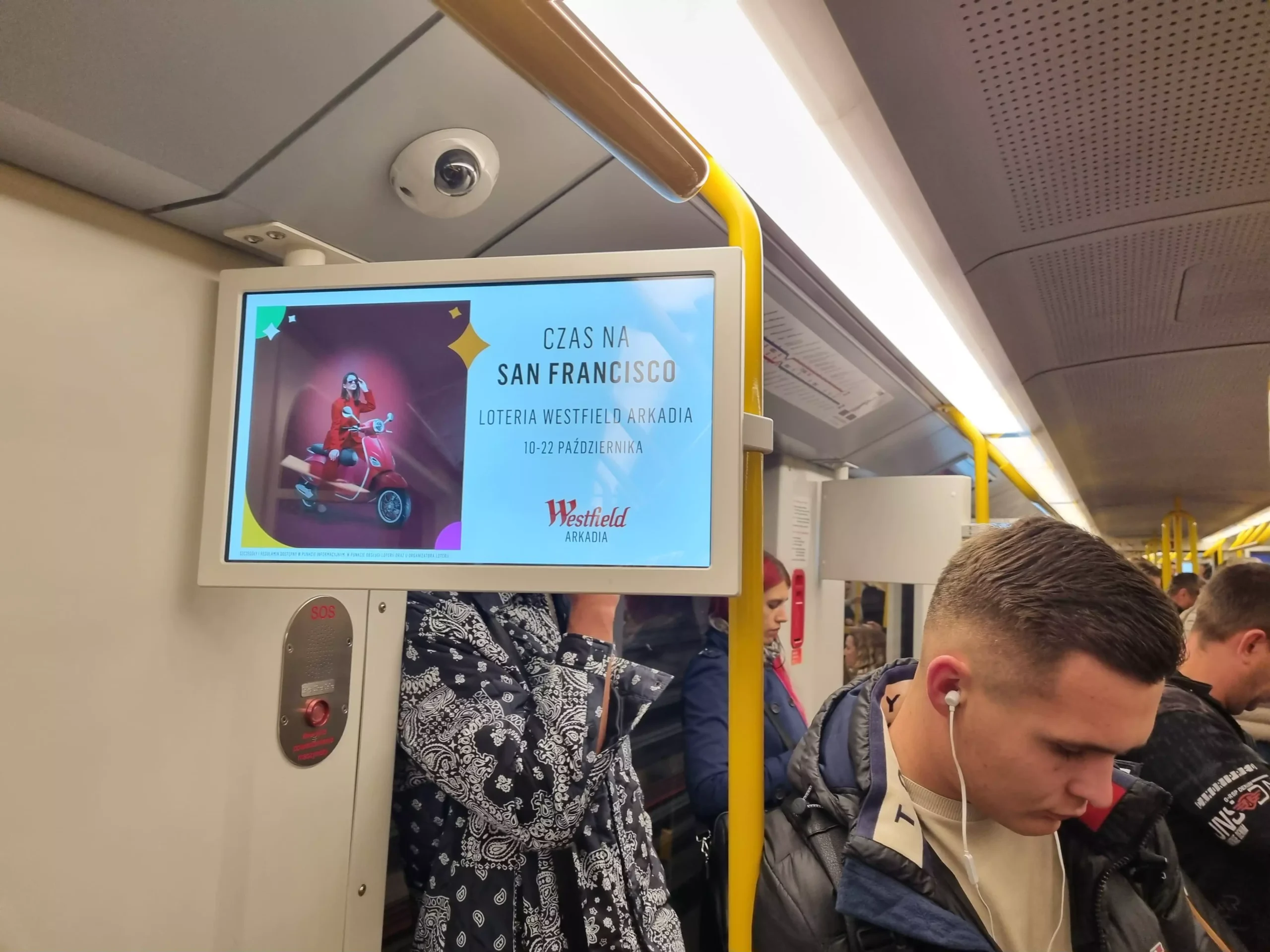 reklama metro Warszawa
