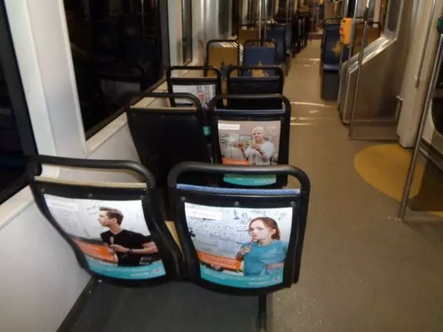 Reklama w tramwajach Kraków